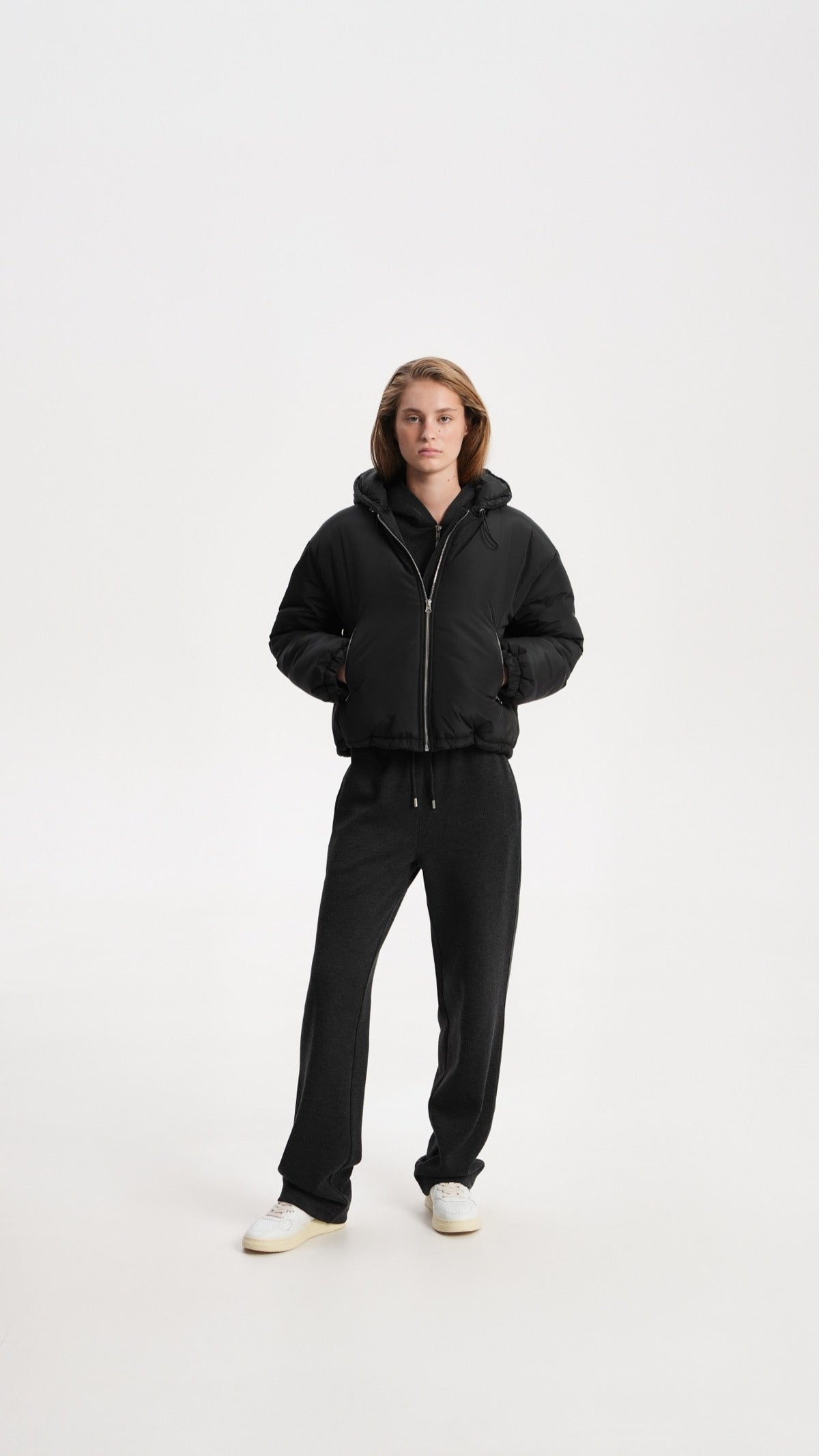Jacket with a hood