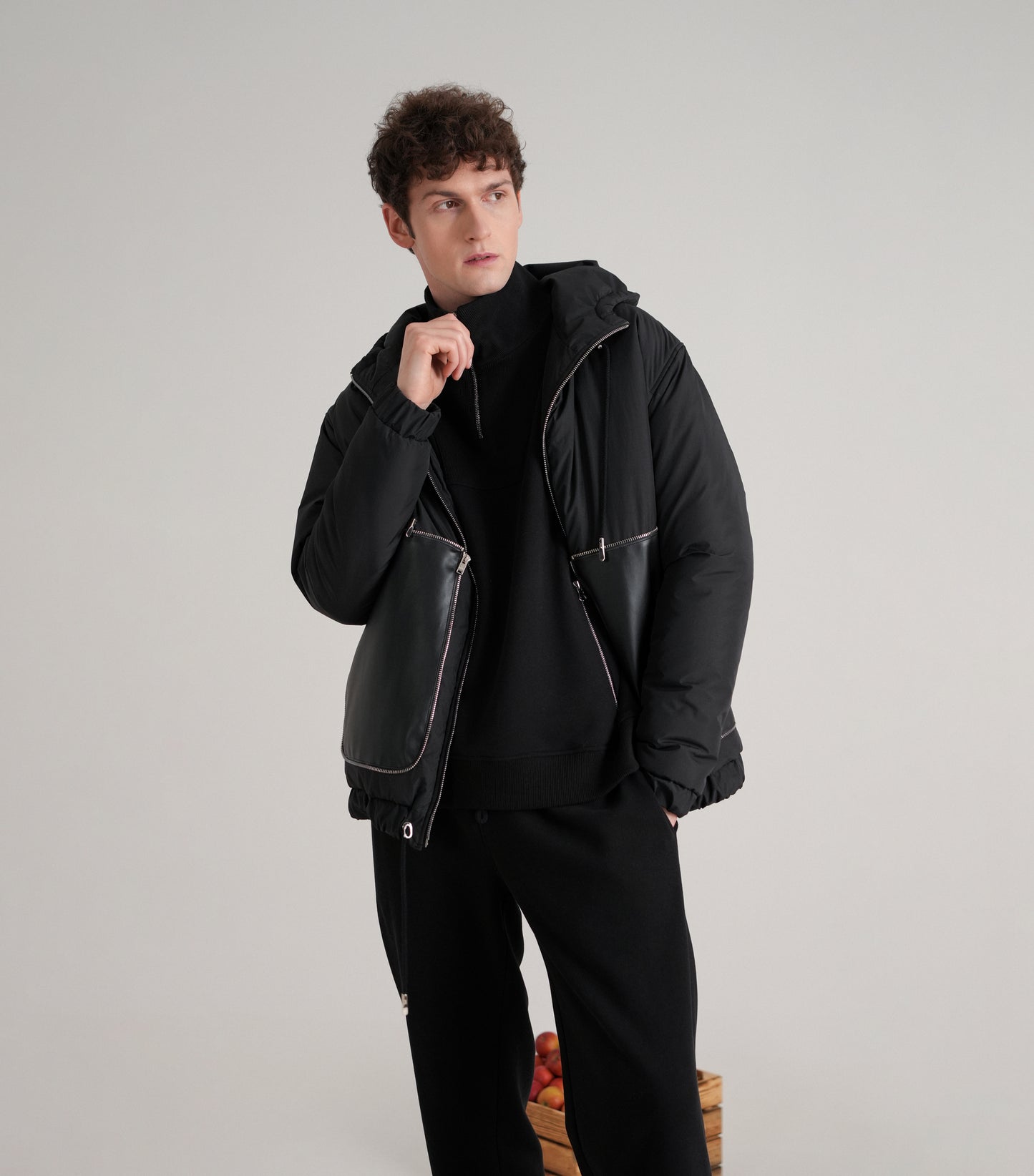 Soft knit sweatshirt