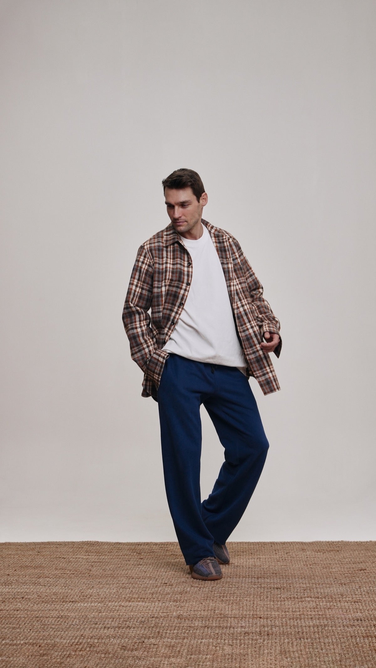 Straight-cut sweatpants