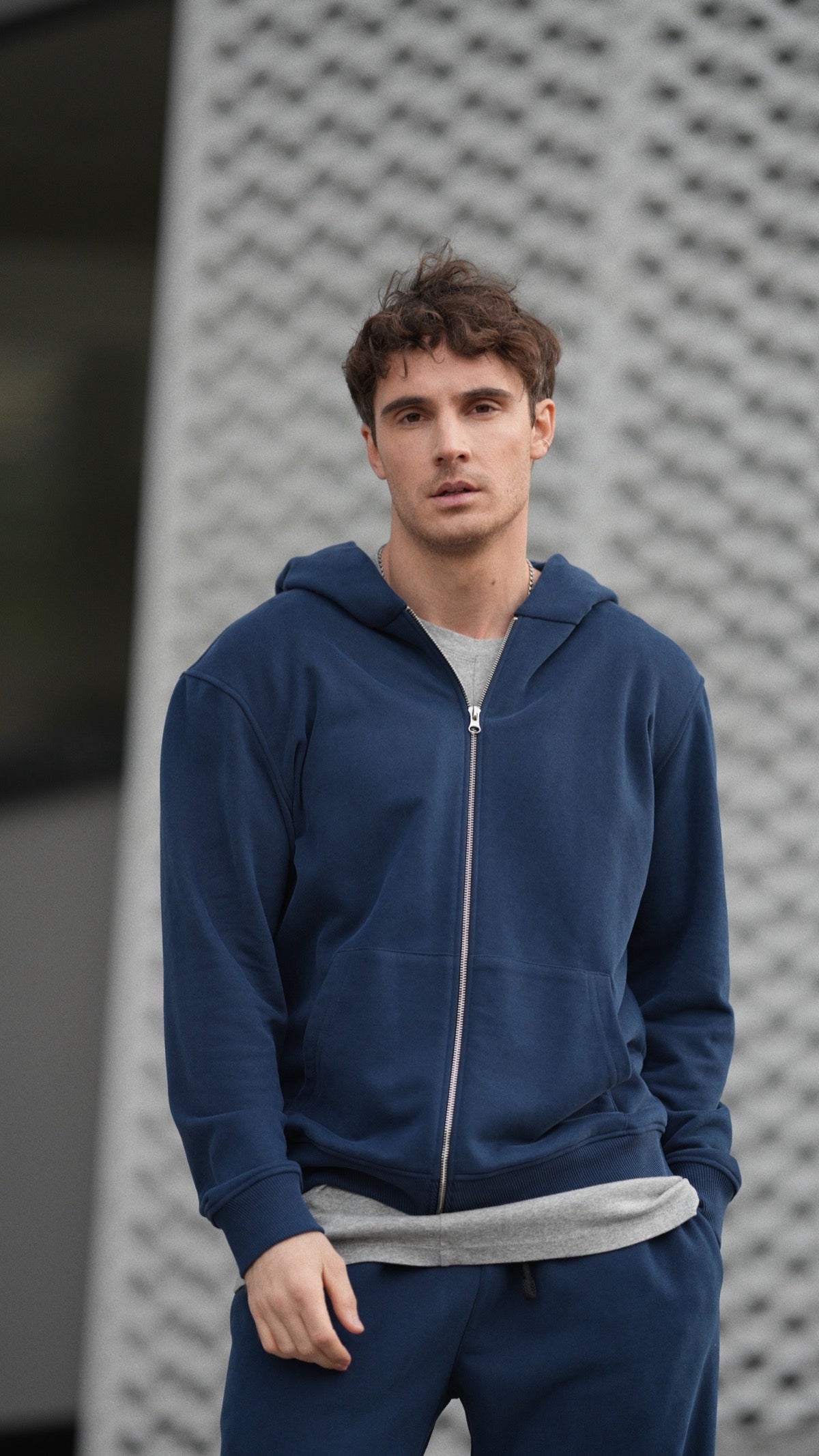 Classic zip hoodie