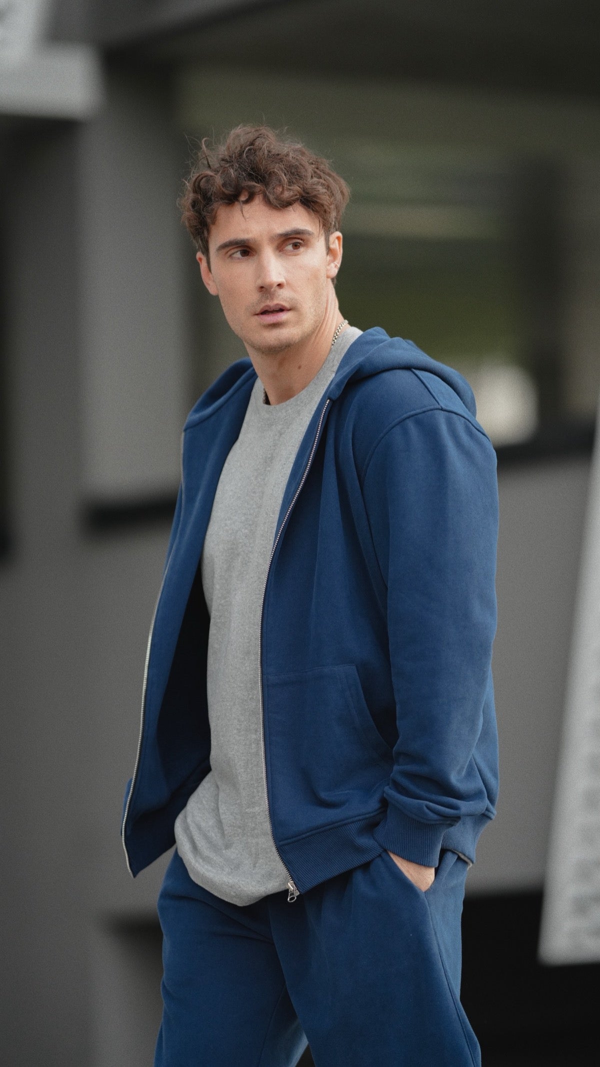 Classic zip hoodie