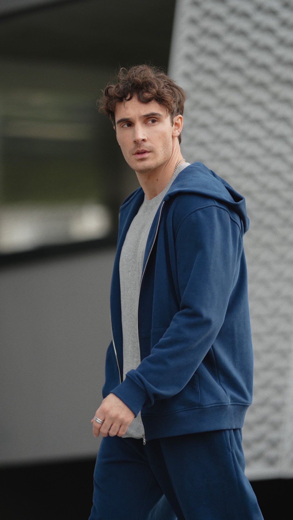 Classic zip hoodie