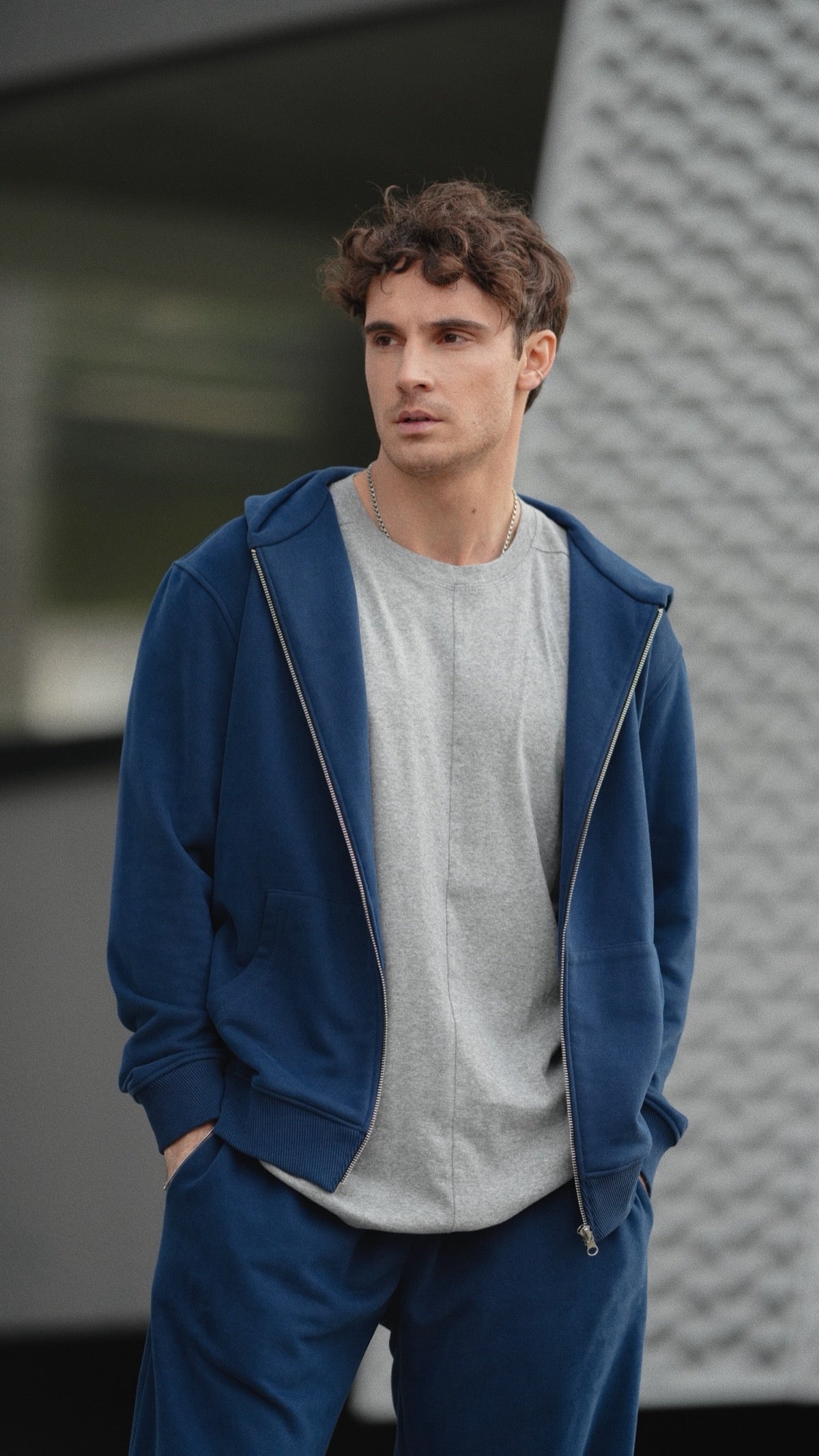 Classic zip hoodie