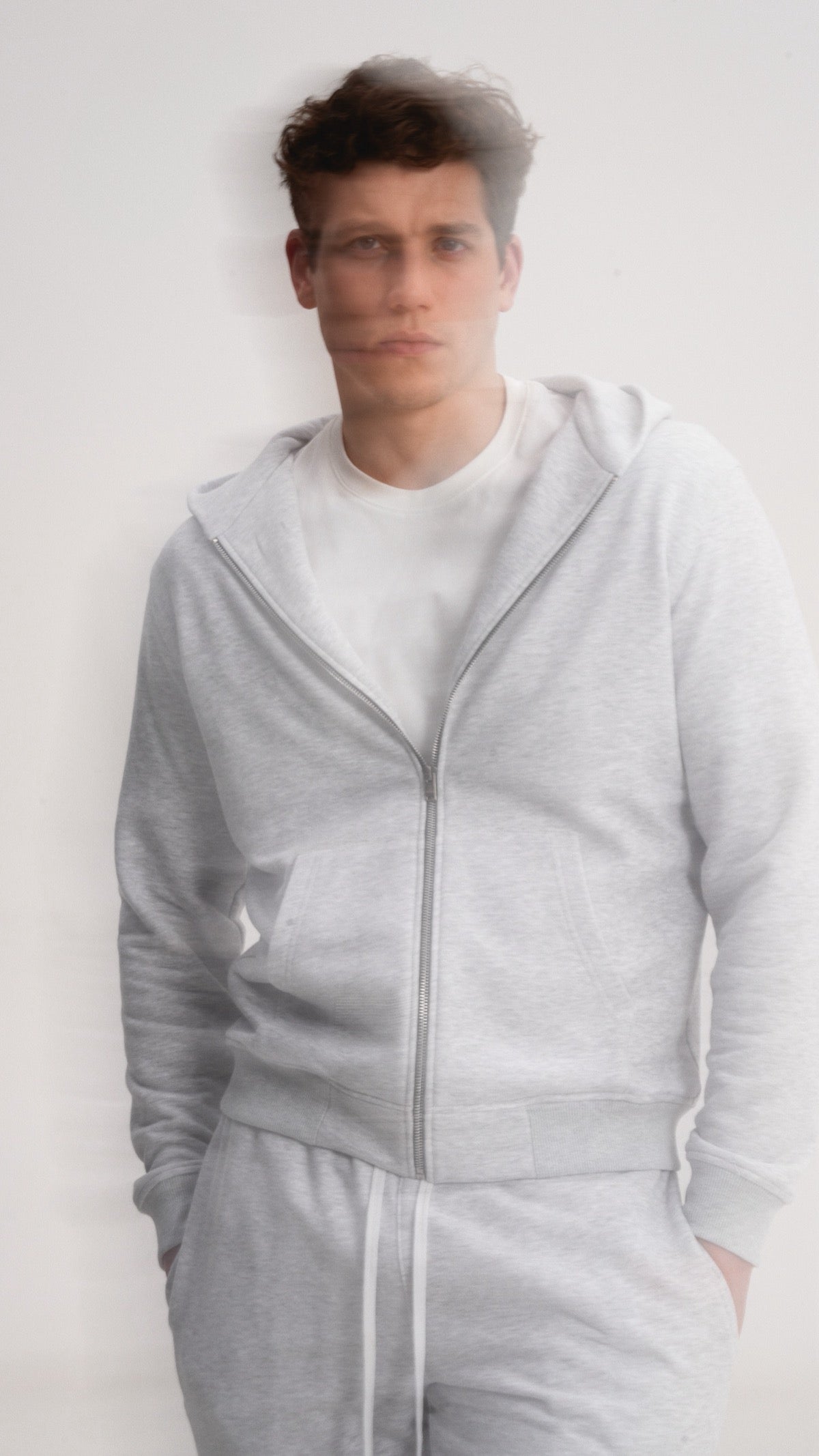 Straight-cut sweatpants