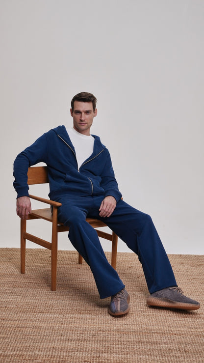 Straight-cut sweatpants