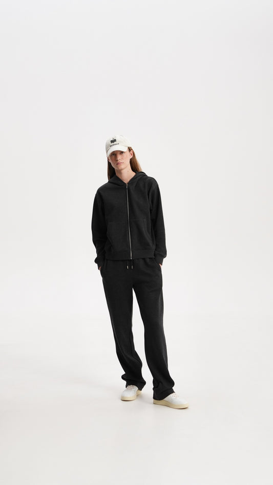 Straight-cut pants