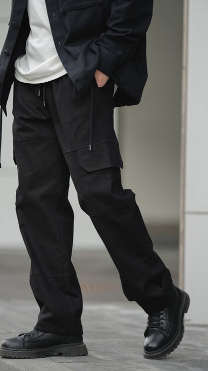 Pants with side pockets