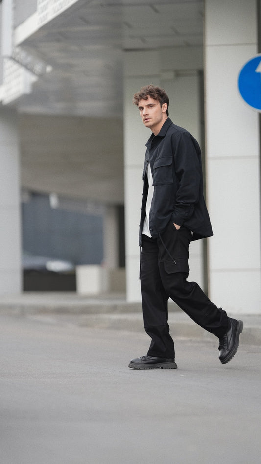 Straight-cut joggers