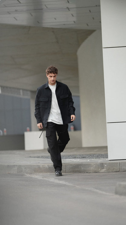 Pants with side pockets