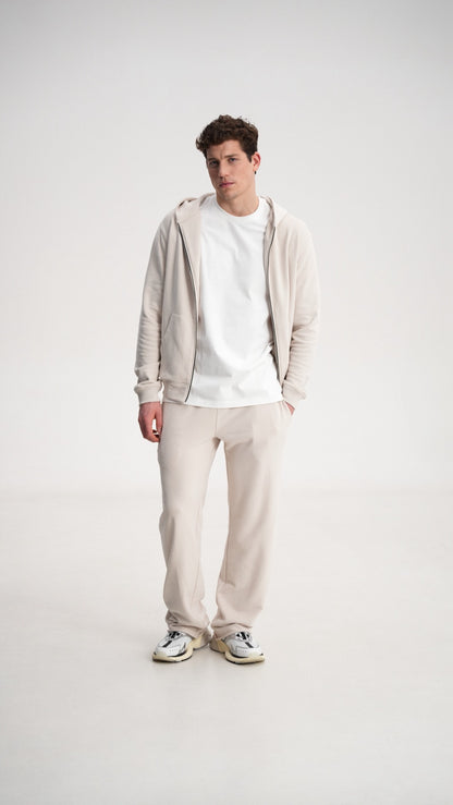 Sporty zip hoodie