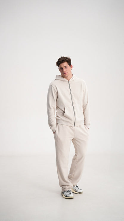 Sporty zip hoodie
