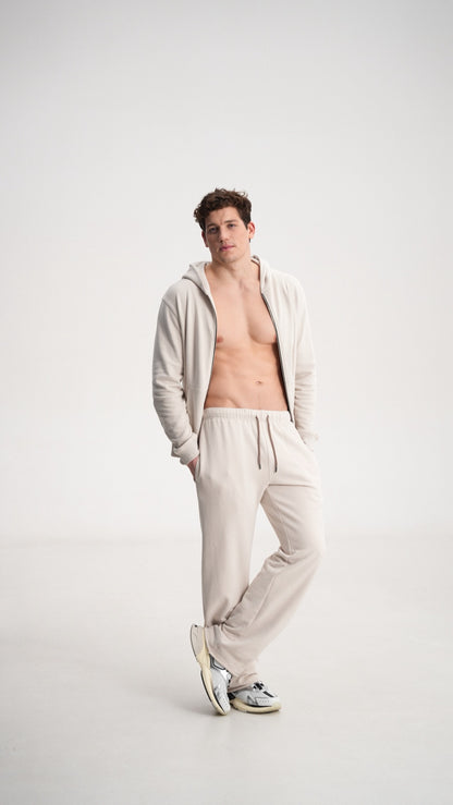 Sporty zip hoodie