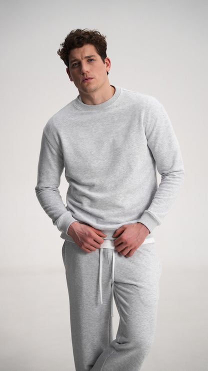 Straight-cut sweatpants