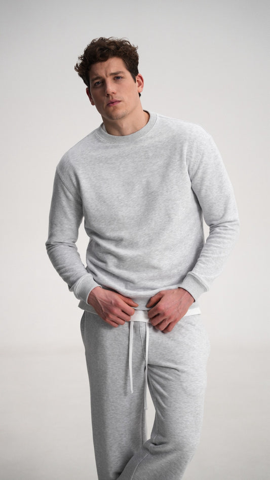 Straight-cut sweatpants