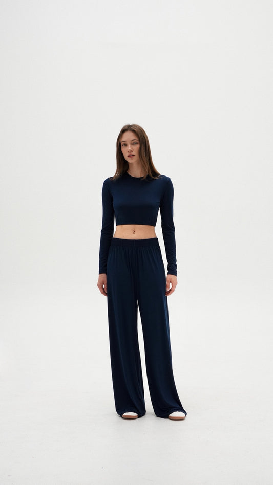 Straight-cut trousers